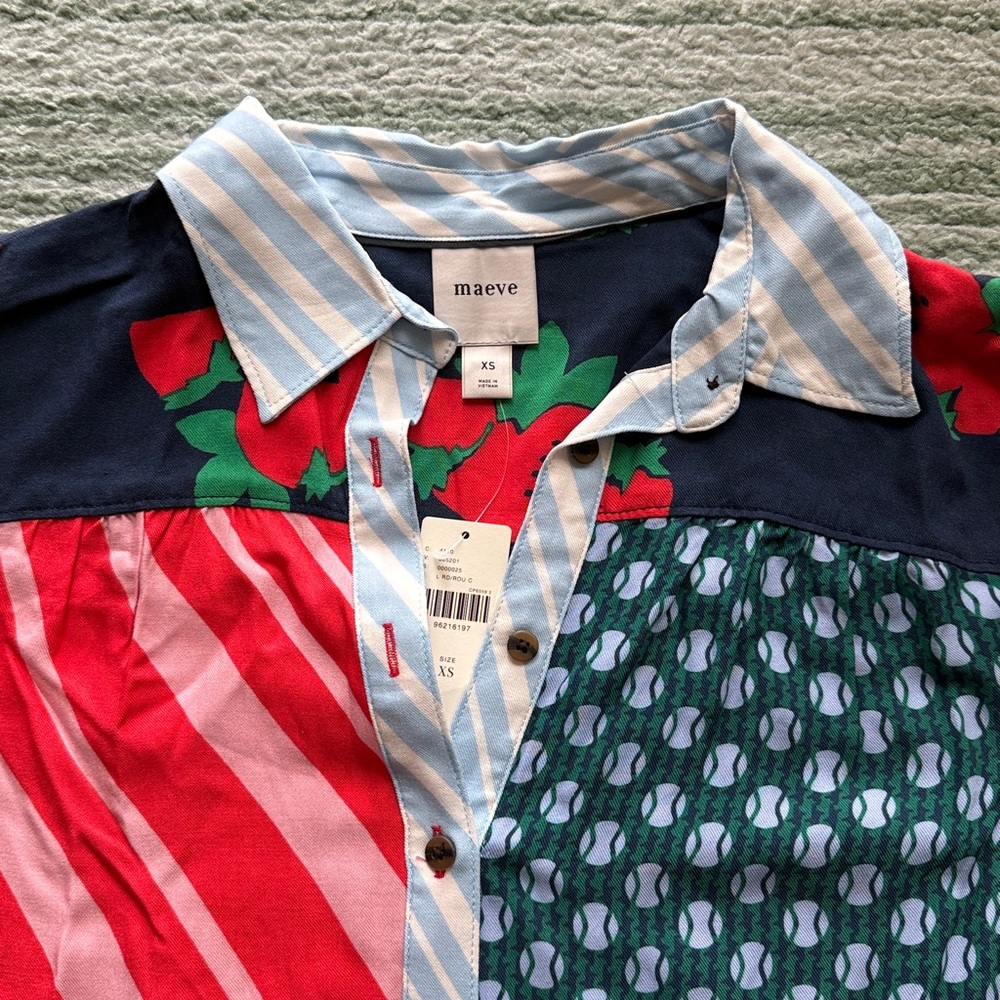 Anthropologie The Paz buttondown shirt - Picture 4 of 10